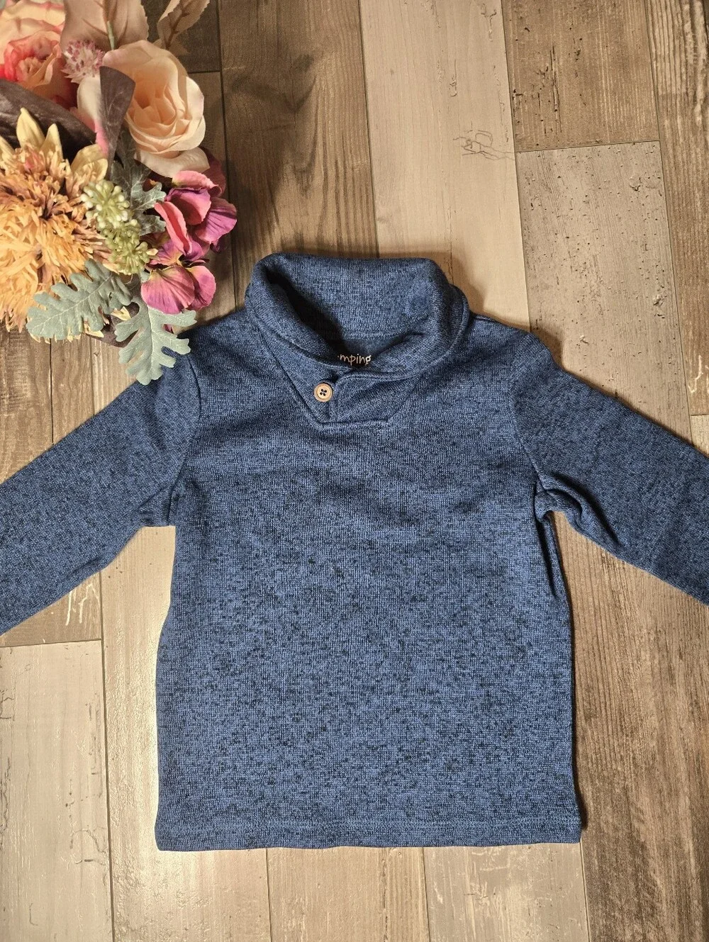 Jumping Beans Navy Blue Sweater – Size 5T Toddler Boy